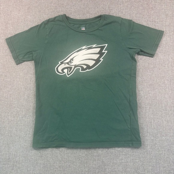 NFL Team Apparel Other - NFL Philadelphia Eagles Kids T-Shirt Green Short Sleeve Size M 10/12 Graphic Tee